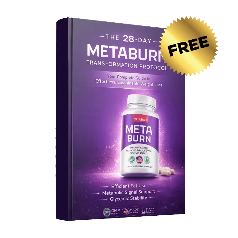 The 28 Day MetaBurn Transformation Protocol bonus guide cover
