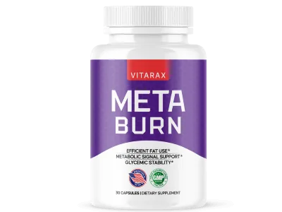 MetaBurn daily metabolic support supplement bottle, 30 capsules